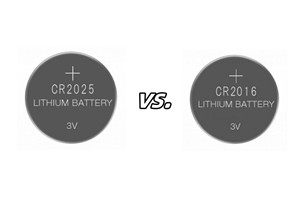 CR2025 vs CR2016: differenze chiave, usi e compatibilità