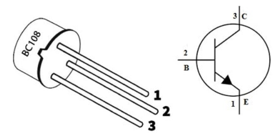 BC108 Transistor Pin Configuration